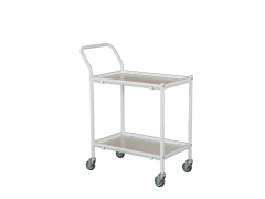 Service trolley with handle