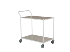 Service trolley with handle