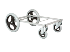 Frame with large wheels