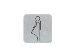 Symbol Kvinde 10 x 10 cm