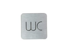 Symbol WC 10 x 10 cm