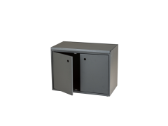 3x40 ltr. wall mounted