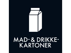 Mad & Drikkekarton - Piktogram